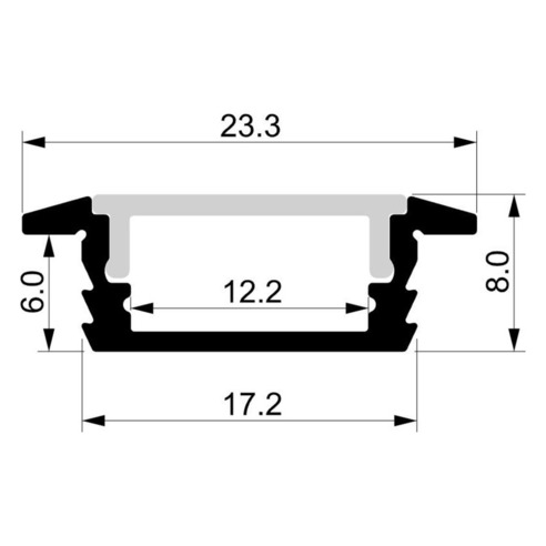 HV9699-2308-EC - 2x End Caps to suit HV9699-2308 HV9699-2308-EC