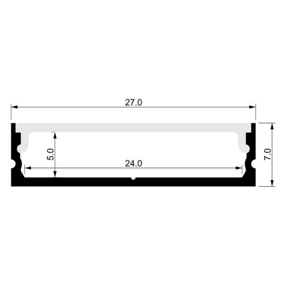HV9699-2707-SD-2M - Standard Diffuser to suit HV9699-2707-SD-2M