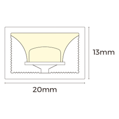 HV9798-2013-PC - Plastic Mounting Channel to Suit HV9798-2013-PC