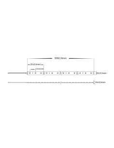 9.6W 3528 Strip Lighting - IP20 / MetreHV9723-IP20-120-3K 2