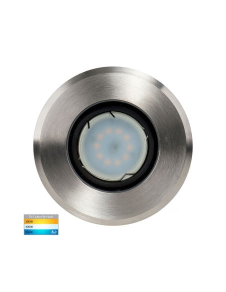 HV1825T - Luta 316 Stainless Steel TRI Colour Adjustable Inground Light