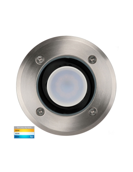 HV1806T - Metro Round 316 Stainless Steel TRI Colour Inground Lights