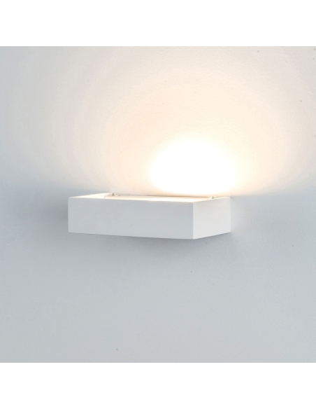 HV8070W - HV8070 - Sunrise Large Plaster LED Wall Light