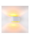 Concept White Aluminium LED Wall Light