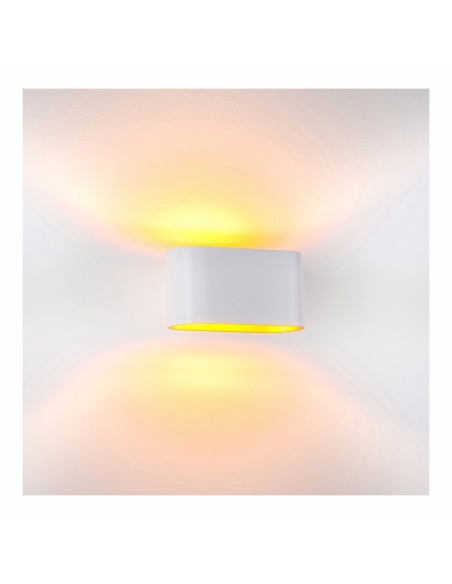 HV8028W-WHT - Concept White Aluminium LED Wall Light