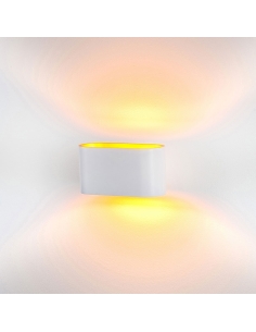 Concept 2W 240V Up & Down LED Wall Light White / Cool White HV8028C-WHT