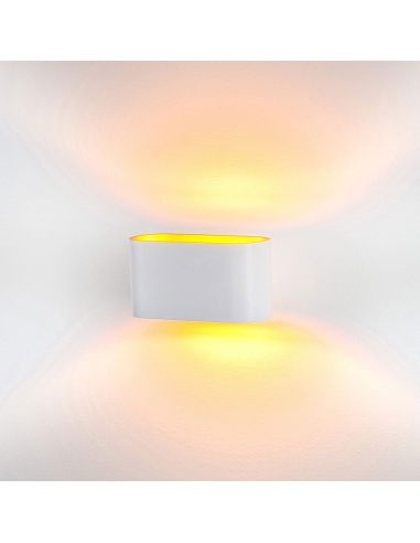 HV8028C-WHT - Concept White Aluminium LED Wall HV8028C-WHT