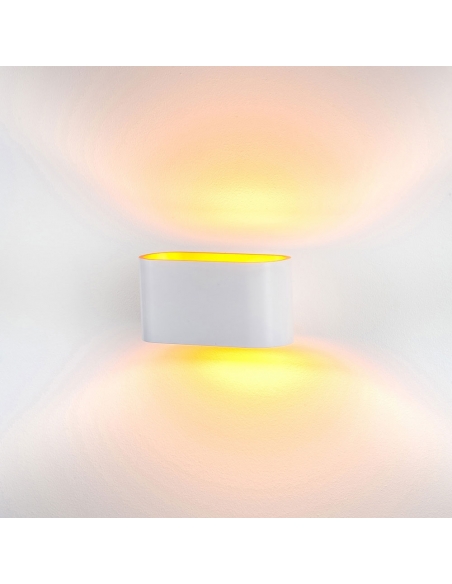 HV8028C-WHT - Concept White Aluminium LED Wall Light