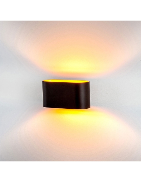 HV8028C-BLK - Concept Black Aluminium LED Wall Light