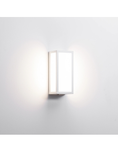 Jasper 12W 240V LED Wall Light White / Tri-Colour HV3669T-WHT