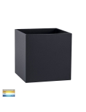HV3658T-Black-Square | HV3658T-Black-Square-12V - Versa Black Square Up & Down Wall Light