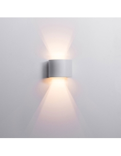Versa 6W 240V Round LED Wall Light White / Tri-Colour - HV3658T-WHT-RND 2