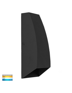 Cono 6W 240V Up & Down LED Wall Light Matt Black / HV3651T-BLK 2