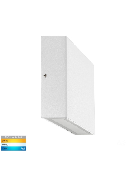 Essil 10W 12V DC Up & Down LED Wall Light White / HV3648T-WHT-12V