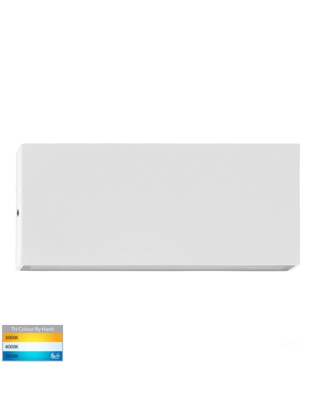 HV3647T-WHT-12V - HV3647T-White - Essil White Fixed Down LED Wall Light