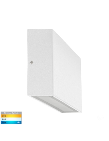 Essil 6W 12V DC Fixed Down LED Wall Light White / HV3647T-WHT-12V
