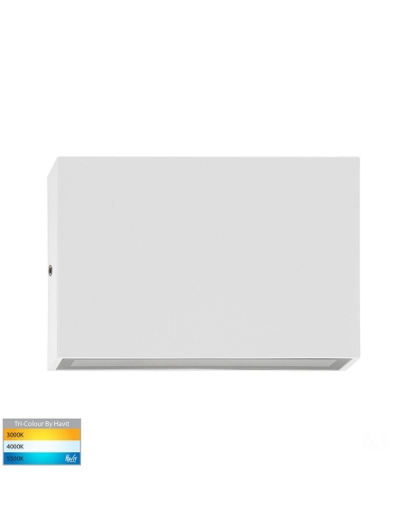 HV3645T-WHT-12V - HV3645T-White - Essil White Fixed Down LED Wall Light