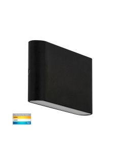 Lisse 10W 12V DC Up & Down LED Wall Light Black / HV3644T-BLK-12V 2