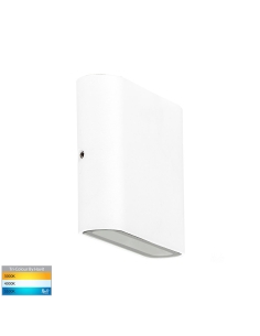 Lisse 6W 12V DC Up & Down LED Wall Light White / Tri-Colour HV3642T-WHT-12V 2