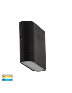 Lisse 4W 12V DC LED Wall Light Black / Tri-Colour - HV3641T-BLK-12V 2