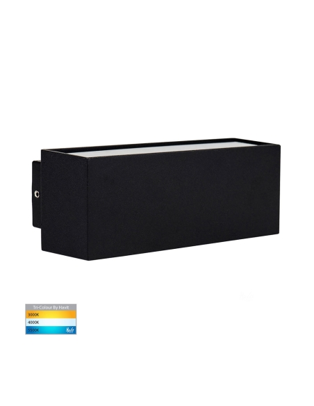 HV3639T-BLK - HV3639T-Black - Blokk Black Up & Down LED Wall Light