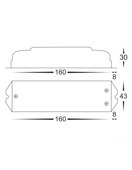 HV9106-LT-701-12A - 10V LED Strip ControllerHV9106-LT-701-12A