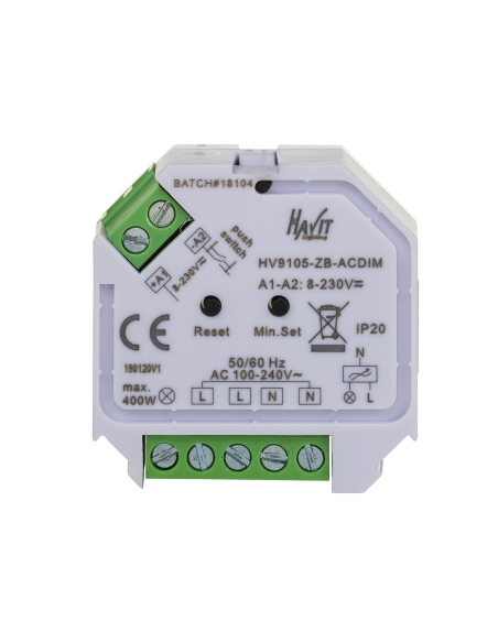 HV9105-ZB-ACDIM - Zigbee Trailing edge dimmer