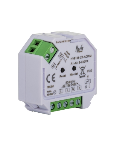 HV9105-ZB-ACDIM - Zigbee Trailing edge dimmerHV9105-ZB-ACDIM