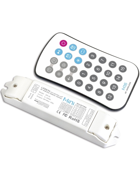HV9102-SPI-16S+M16S - Chasing RGB Multi-Function Remote+Receiver