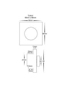 Single Colour Strip RF controllerHV9101-DX61 2