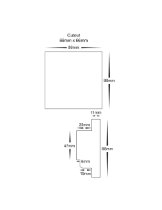 CT RF Touch Panel Dimming ControllerHV9101-DX2 2