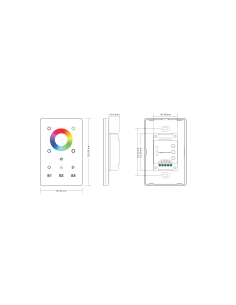 Zigbee RGBW Touch PanelHV9101-ZB-RGBWTP 2