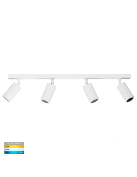 HV4001T-4-WHT - HV4001T-4-White - HV4001T-4-White - HV4001T-4-White - HV4001T-4-White - Tivah 20 watt LED Ceiling 4 Spotlight...