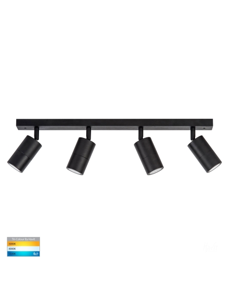 HV4001T-4-BLK - HV4001T-4-Black - HV4001T-4-Black - HV4001T-4-Black - HV4001T-4-Black - Tivah 20 watt LED Ceiling 4 Spotlight...