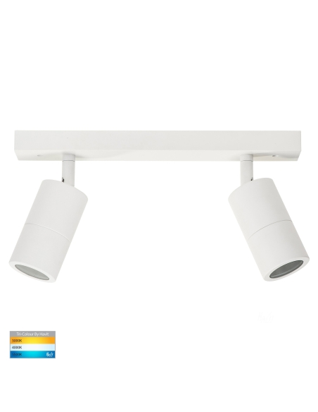 HV4001T-2-WHT - HV4001T-2-White - HV4001T-2-White - HV4001T-2-White - HV4001T-2-White - Tivah 10 watt LED Ceiling 2 Spotlight...
