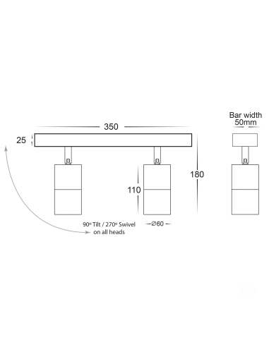 HV4001T-2-BLK - HV4001T-2-Black - HV4001T-2-Black HV4001T-2-BLK