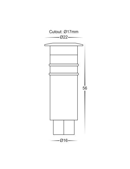 HV2861B - HV2861 - KETT 316 Stainless Steel LED HV2861B