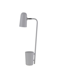 TABLE LAMP SES Matte GREY W160mm x H490mm WTY 1YRPASTEL18TL