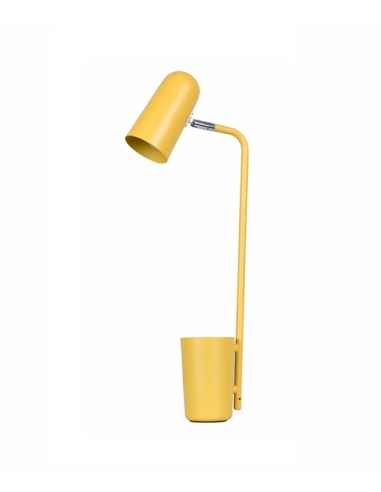 TABLE LAMP SES Matte YELLOW W160mm x H490mm WTY 1YR