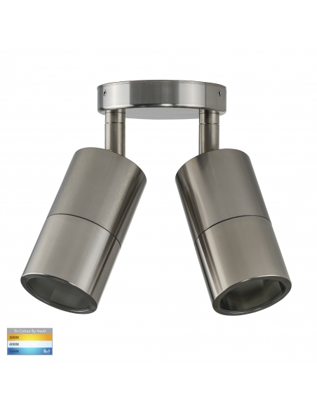 HV1387GU10T - Double Adjustable Wall Pillar Light HV1387GU10T