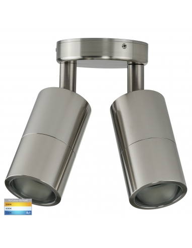 HV1305T - Double Adjustable Wall Pillar Light 316 HV1305T