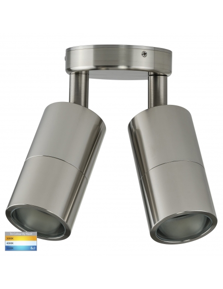 HV1305T - Double Adjustable Wall Pillar Light 316 HV1305T