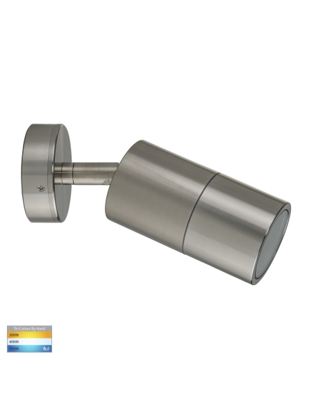 HV1287MR16T - Single Adjustable Wall Pillar Light Titanium Aluminium