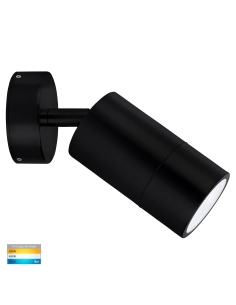 Single Adjustable Wall Pillar Light BlackHV1228T
