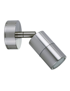 Single Adjustable Wall Pillar Light 316 Stainless SteelHV1207MR11NW