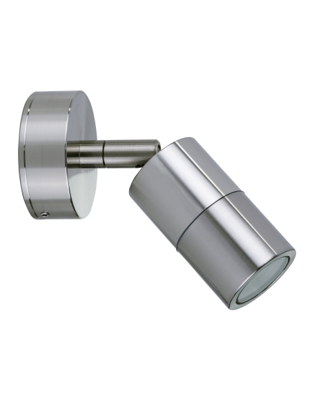 HV1207MR11NW - Mini Tivah 316 Stainless Steel Single Adjustable Wall Pillar Lights