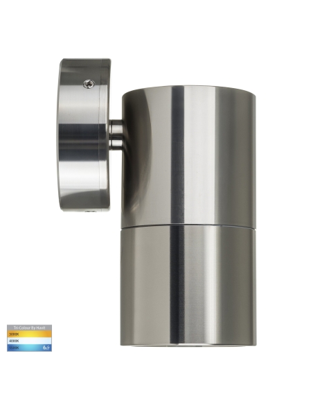 HV1187GU10T - Single Fixed Wall Pillar Light HV1187GU10T