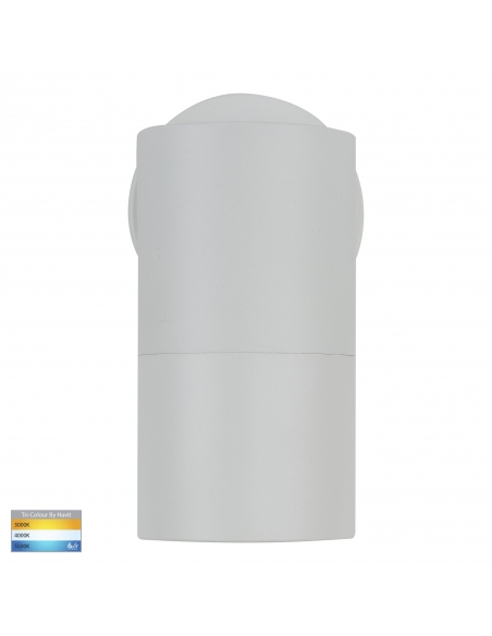 Single Fixed Wall Pillar Light WhiteHV1137MR16T