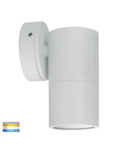 HV1135T - Single Fixed Wall Pillar Light White