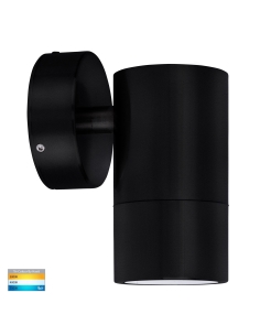 Single Fixed Wall Pillar Light BlackHV1128T